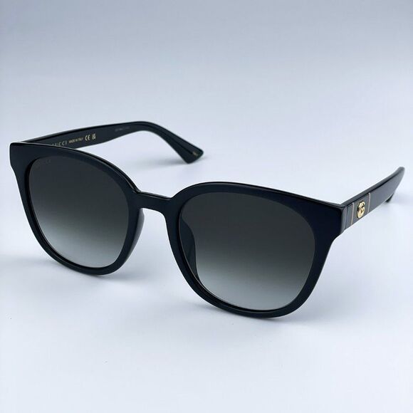 NEW Gucci GG1122SA 001 Black Grey Gradient Women Sunglasses main image 11